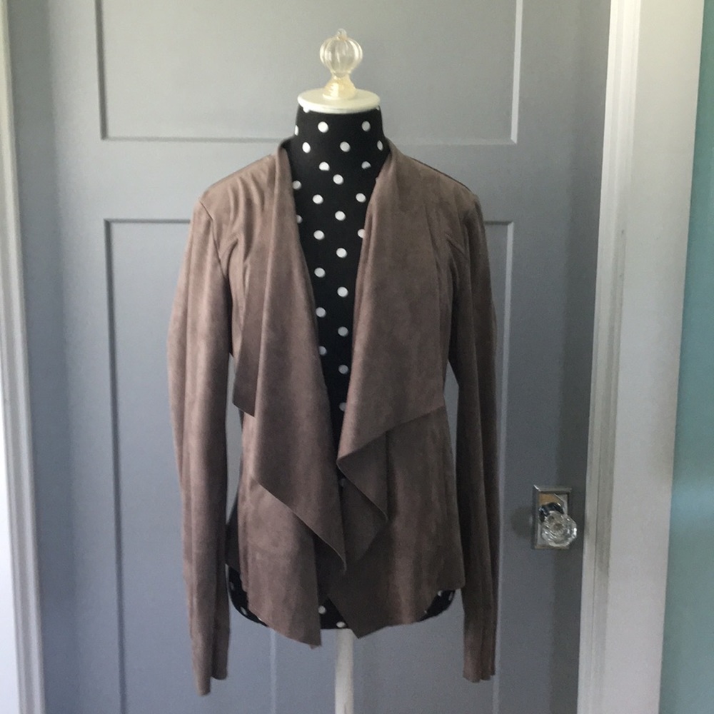 Kut from the Kloth suede drapey jacket